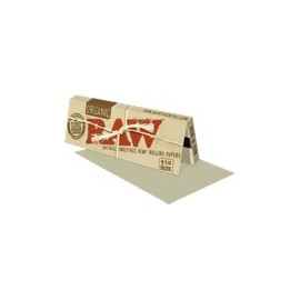 Papel de fumar Raw 1 1/4 orgánico Caja de 24 librillos