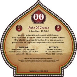 Auto 00 Cheese (5 semillas) Auto 00 Cheese (5 semillas)