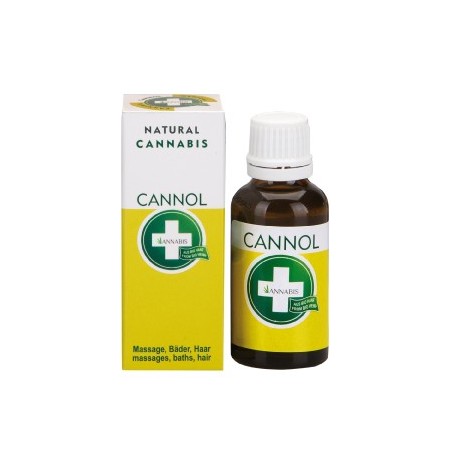 Aceite de masaje de cañamo Cannol 100 ml