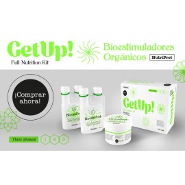 Kit de fertilizantes Get Up de Proteco