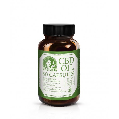 Cápsulas CBD 3% Sensi Seeds