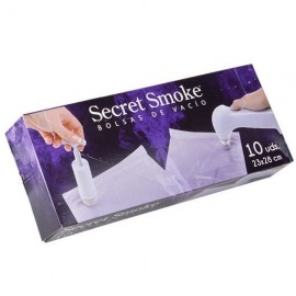 Bolsas de vacio Secret Smoke de 23x28 cm Pack de 10 bolsas