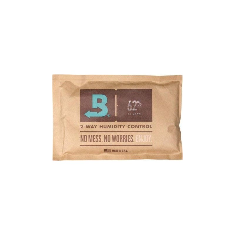 BOVEDA 62% 60 G. Sobre para curado de marihuana