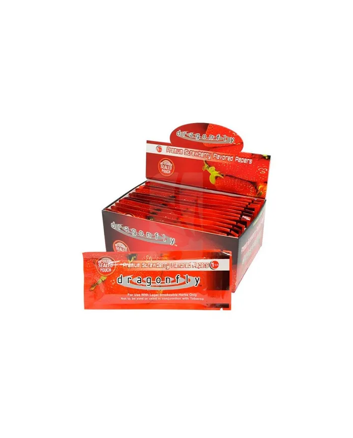 Dragonfly papel sabores frutales