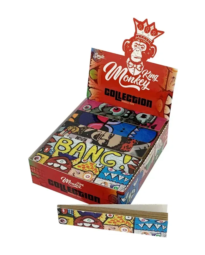 King Monkey papel sabores y diseño