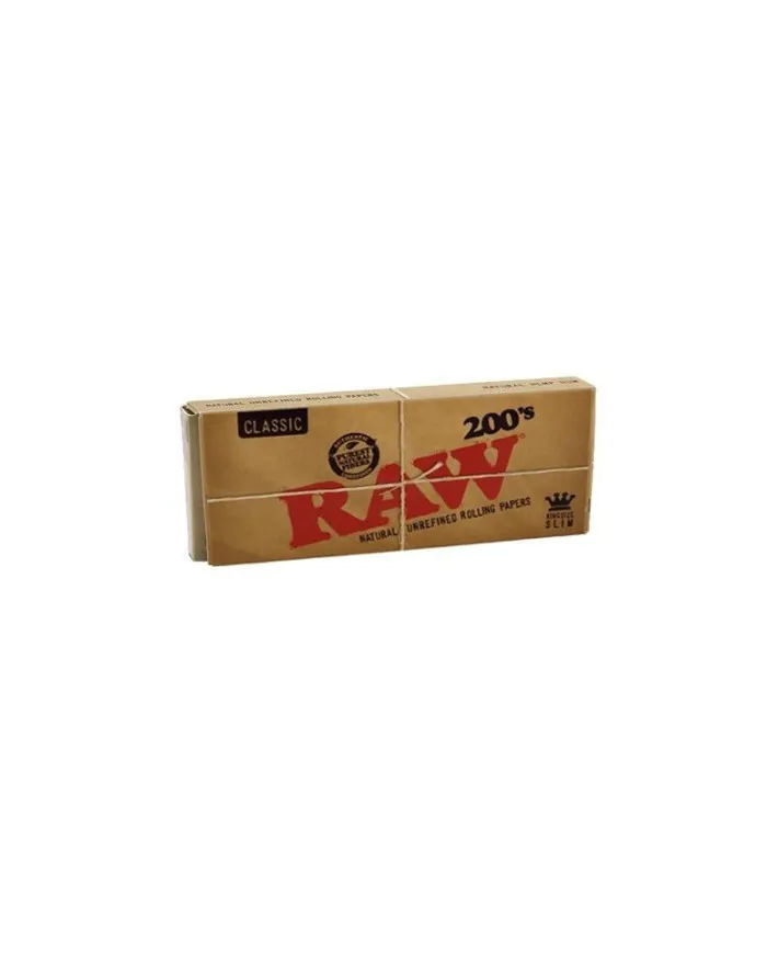 RAW 200's King Size papel natural