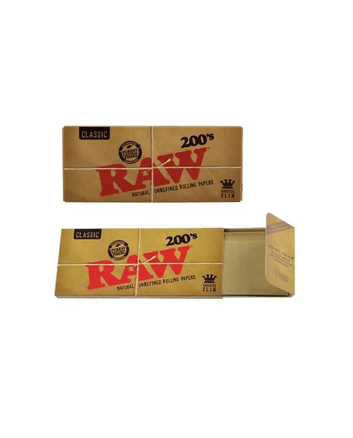 RAW 200's King Size papel natural