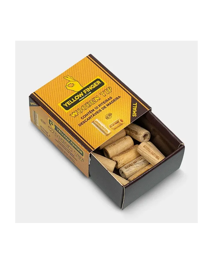 Boquilla madera Yellow Finger Small
