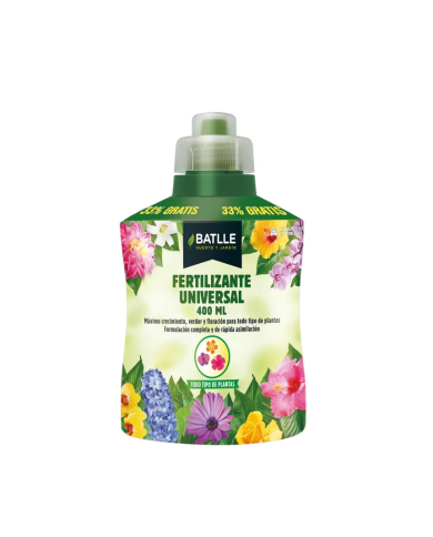 Fertilizante Universal Batlle 400 ml – Nutrición completa para huerto y jardín