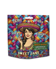White Widow Sweet Jane 25-50g | Flores CBD Resinosas Aroma Pino y Vainilla - Sticky Fingers