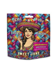 Sweet Jane Shiskaberry 25-50g | Flores CBD Aroma Arándanos y Especias - Frutal Premium
