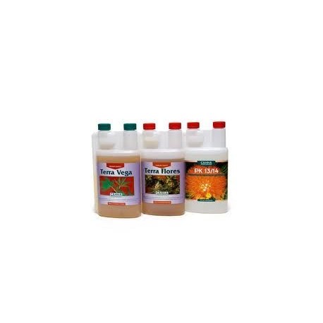 Pack de fertilizantes Canna básico